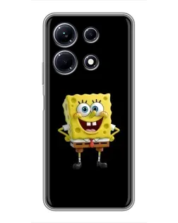 Чехол для Infinix Note 30 с картинкой «Классический Губка Боб»