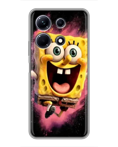 Чехол для Infinix Note 30 с картинкой «Взрывной Спанч Боб» Чехол для Infinix Note 30 с картинкой «Взрывной Спанч Боб»