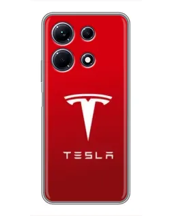 Чохол для Infinix Note 30 з картинкою «Tesla Red Classic»