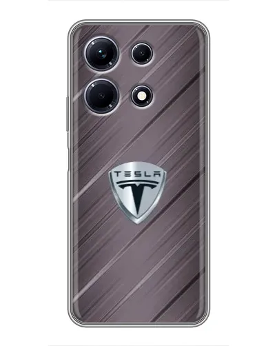 Чохол для Infinix Note 30 з картинкою «Металева текстура Tesla» Чохол для Infinix Note 30 з картинкою «Металева текстура Tesla»