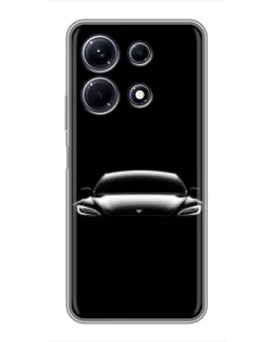 Чохол для Infinix Note 30 з картинкою «Фари Tesla Night» Чохол для Infinix Note 30 з картинкою «Фари Tesla Night»