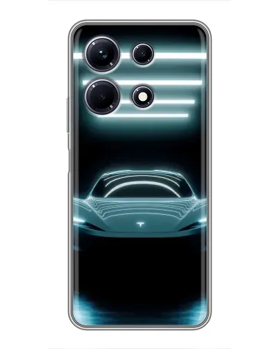 Чохол для Infinix Note 30 з картинкою «Tesla в неоні» Чохол для Infinix Note 30 з картинкою «Tesla в неоні»