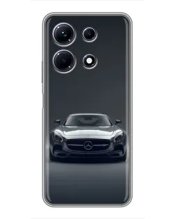 Чехол для Infinix Note 30 с картинкой «Mercedes на черном» Чехол для Infinix Note 30 с картинкой «Mercedes на черном»