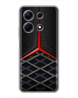 Чехол для Infinix Note 30 с картинкой «Mercedes Carbon Grid» Чехол для Infinix Note 30 с картинкой «Mercedes Carbon Grid»