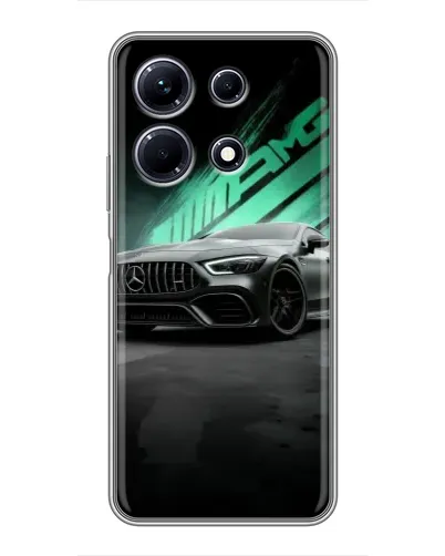 Чохол для Infinix Note 30 з картинкою «Темний Mercedes AMG» Чохол для Infinix Note 30 з картинкою «Темний Mercedes AMG»