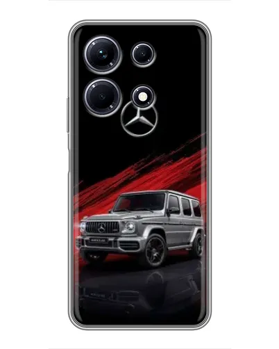 Чохол для Infinix Note 30 з картинкою «Mercedes G-Class червоний» Чохол для Infinix Note 30 з картинкою «Mercedes G-Class червоний»