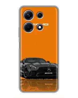 Чехол для Infinix Note 30 с картинкой «Оранжевый Mercedes AMG» Чехол для Infinix Note 30 с картинкой «Оранжевый Mercedes AMG»