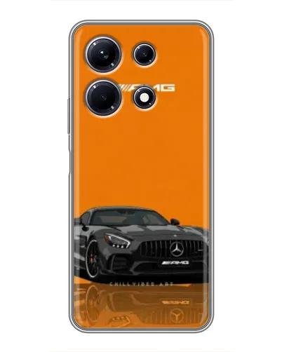 Чохол для Infinix Note 30 з картинкою «Помаранчевий Mercedes AMG» Чохол для Infinix Note 30 з картинкою «Помаранчевий Mercedes AMG»