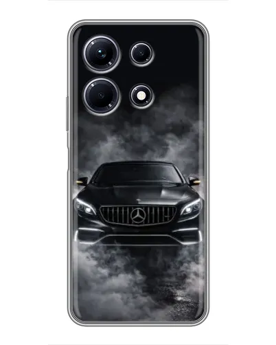 Чохол для Infinix Note 30 з картинкою «Mercedes у диму» Чохол для Infinix Note 30 з картинкою «Mercedes у диму»