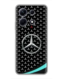 Чехол для Infinix Note 30 с картинкой «Mercedes — бирюзовый акцент» Чехол для Infinix Note 30 с картинкой «Mercedes — бирюзовый акцент»
