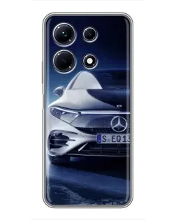 Чехол для Infinix Note 30 с картинкой «Mercedes EQ — будущее» Чехол для Infinix Note 30 с картинкой «Mercedes EQ — будущее»