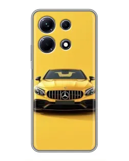 Чехол для Infinix Note 30 с картинкой «Желтый Mercedes GT» Чехол для Infinix Note 30 с картинкой «Желтый Mercedes GT»