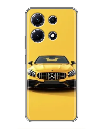 Чохол для Infinix Note 30 з картинкою «Жовтий Mercedes GT» Чохол для Infinix Note 30 з картинкою «Жовтий Mercedes GT»