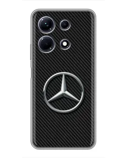 Чехол для Infinix Note 30 с картинкой «Карбоновый Mercedes стиль» Чехол для Infinix Note 30 с картинкой «Карбоновый Mercedes стиль»