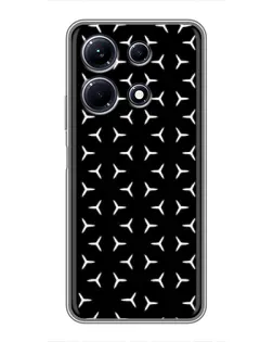 Чехол для Infinix Note 30 с картинкой «Mercedes паттерн звезд» Чехол для Infinix Note 30 с картинкой «Mercedes паттерн звезд»