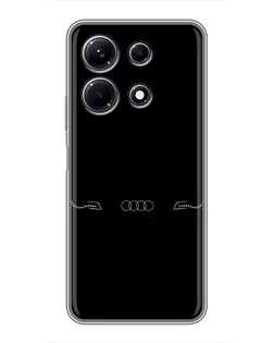 Чохол для Infinix Note 30 з картинкою «Audi — світловий підпис»