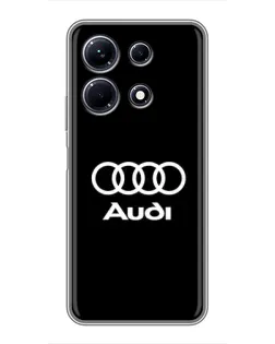Чохол для Infinix Note 30 з картинкою «Класичне лого Audi»