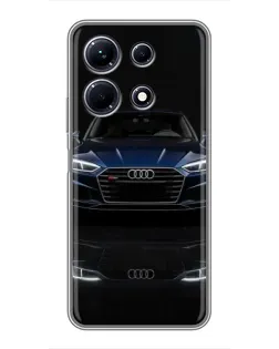Чохол для Infinix Note 30 з картинкою «Audi — нічне відображення»