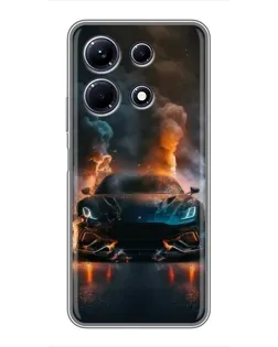 Чохол для Infinix Note 30 з картинкою «Lamborghini димна естетика» Чохол для Infinix Note 30 з картинкою «Lamborghini димна естетика»