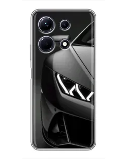 Чохол для Infinix Note 30 з картинкою «Lamborghini фари деталізація» Чохол для Infinix Note 30 з картинкою «Lamborghini фари деталізація»