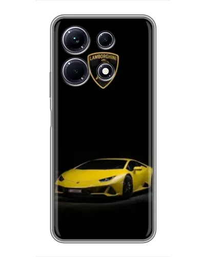 Чохол для Infinix Note 30 з картинкою «Lamborghini жовтий акцент» Чохол для Infinix Note 30 з картинкою «Lamborghini жовтий акцент»