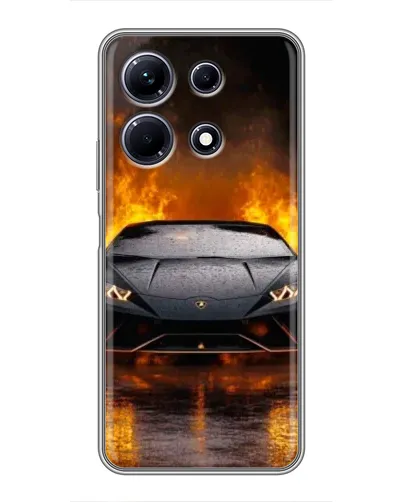 Чохол для Infinix Note 30 з картинкою «Lamborghini у вогні» Чохол для Infinix Note 30 з картинкою «Lamborghini у вогні»
