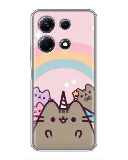 Чохол для Infinix Note 30 з картинкою «Єдиноріг Pusheen»