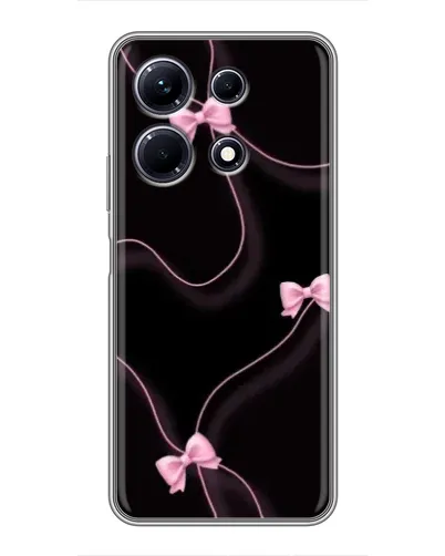 Чохол для Infinix Note 30 з картинкою «Рожеві стрічки»