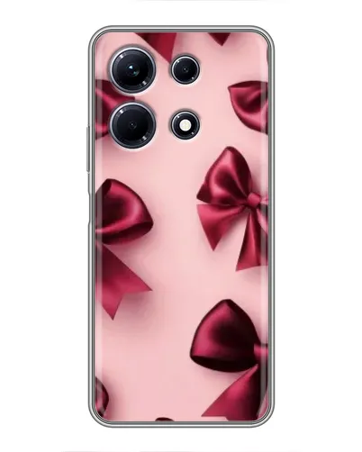 Чохол для Infinix Note 30 з картинкою «Бордовий атлас»
