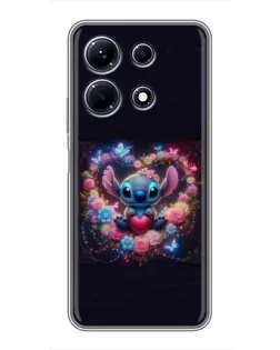 Чохол для Infinix Note 30 з картинкою «Stitch у квітах» Чохол для Infinix Note 30 з картинкою «Stitch у квітах»