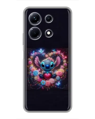 Чохол для Infinix Note 30 з картинкою «Stitch у квітах» Чохол для Infinix Note 30 з картинкою «Stitch у квітах»