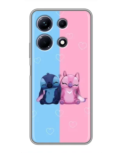 Чохол для Infinix Note 30 з картинкою «Stitch та Angel Love» Чохол для Infinix Note 30 з картинкою «Stitch та Angel Love»