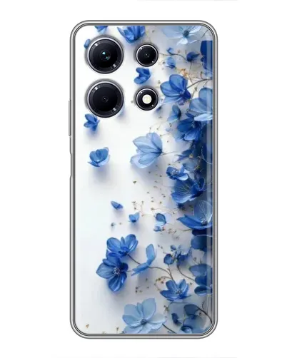 Чохол для Infinix Note 30 з картинкою «Блакитний квітковий каскад» Чохол для Infinix Note 30 з картинкою «Блакитний квітковий каскад»