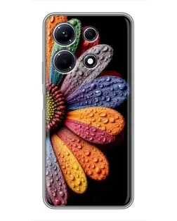 Чохол для Infinix Note 30 з картинкою «Райдужна квітка»