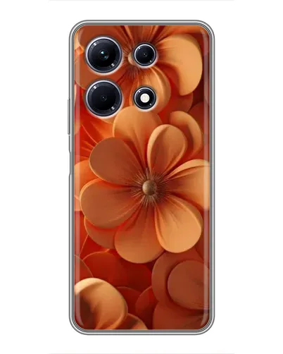 Чохол для Infinix Note 30 з картинкою «Помаранчева макро квітка» Чохол для Infinix Note 30 з картинкою «Помаранчева макро квітка»