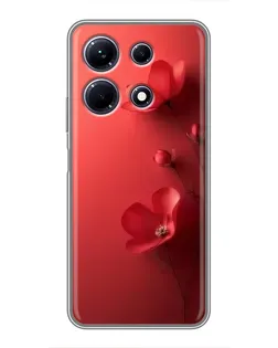 Чохол для Infinix Note 30 з картинкою «Макові суцвіття»