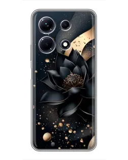 Чохол для Infinix Note 30 з картинкою «Чорний лотос»