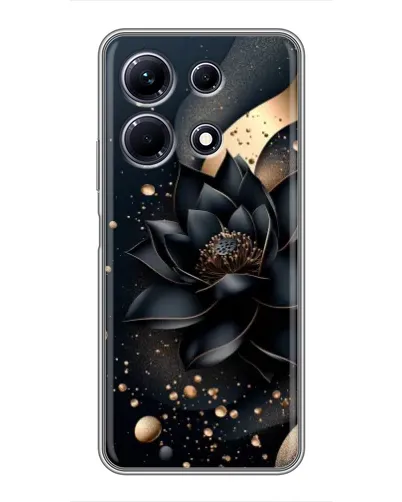 Чохол для Infinix Note 30 з картинкою «Чорний лотос» Чохол для Infinix Note 30 з картинкою «Чорний лотос»