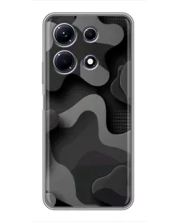 Чехол для Infinix Note 30 с картинкой «Темный абстрактный камуфляж» Чехол для Infinix Note 30 с картинкой «Темный абстрактный камуфляж»