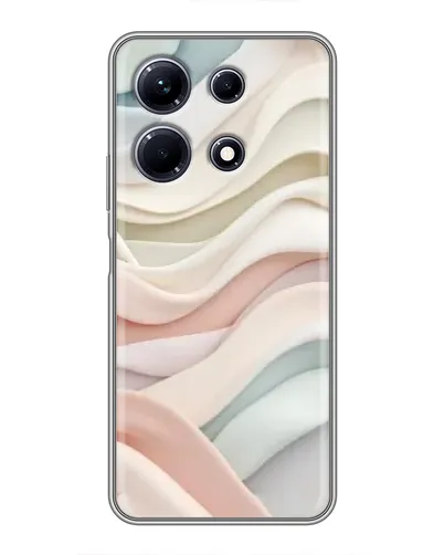 Чехол для Infinix Note 30 с картинкой «Пастельные нежные волны»