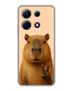 Чохол для Infinix Note 30 з картинкою «Капібара вікторія»