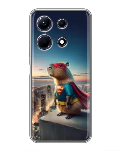 Чохол для Infinix Note 30 з картинкою «Капі-мен супергерой» Чохол для Infinix Note 30 з картинкою «Капі-мен супергерой»