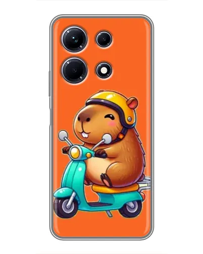 Чохол для Infinix Note 30 з картинкою «Капібара на скутері» Чохол для Infinix Note 30 з картинкою «Капібара на скутері»