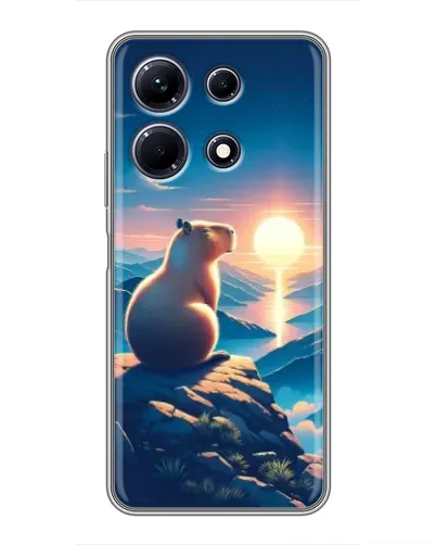 Чохол для Infinix Note 30 з картинкою «Захід сонця з капібарою» Чохол для Infinix Note 30 з картинкою «Захід сонця з капібарою»