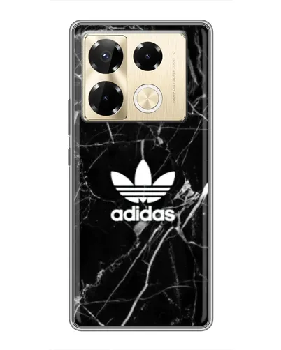 Чехол для Infinix Note 40 Pro с картинкой «Белый мрамор Adidas» Чехол для Infinix Note 40 Pro с картинкой «Белый мрамор Adidas»