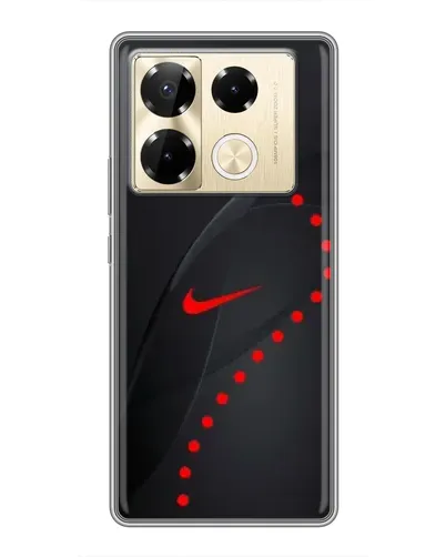 Чехол для Infinix Note 40 Pro с картинкой «Абстрактный дизайн Nike» Чехол для Infinix Note 40 Pro с картинкой «Абстрактный дизайн Nike»