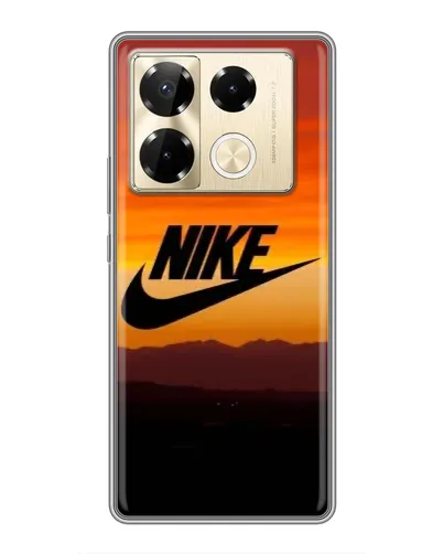 Чехол для Infinix Note 40 Pro с картинкой «Nike — вечерний горизонт» Чехол для Infinix Note 40 Pro с картинкой «Nike — вечерний горизонт»