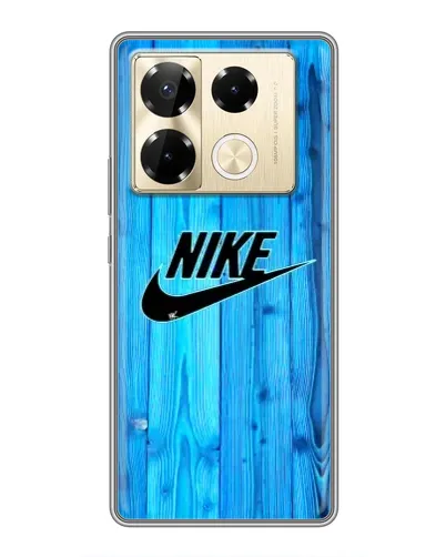 Чехол для Infinix Note 40 Pro с картинкой «Голубое дерево Nike» Чехол для Infinix Note 40 Pro с картинкой «Голубое дерево Nike»