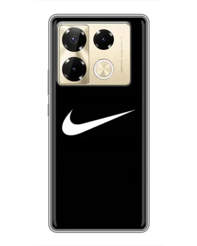 Чехол для Infinix Note 40 Pro с картинкой «Минималистический Найк» Чехол для Infinix Note 40 Pro с картинкой «Минималистический Найк»