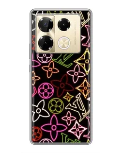 Чехол для Infinix Note 40 Pro с картинкой «Неоновый микс Nike» Чехол для Infinix Note 40 Pro с картинкой «Неоновый микс Nike»